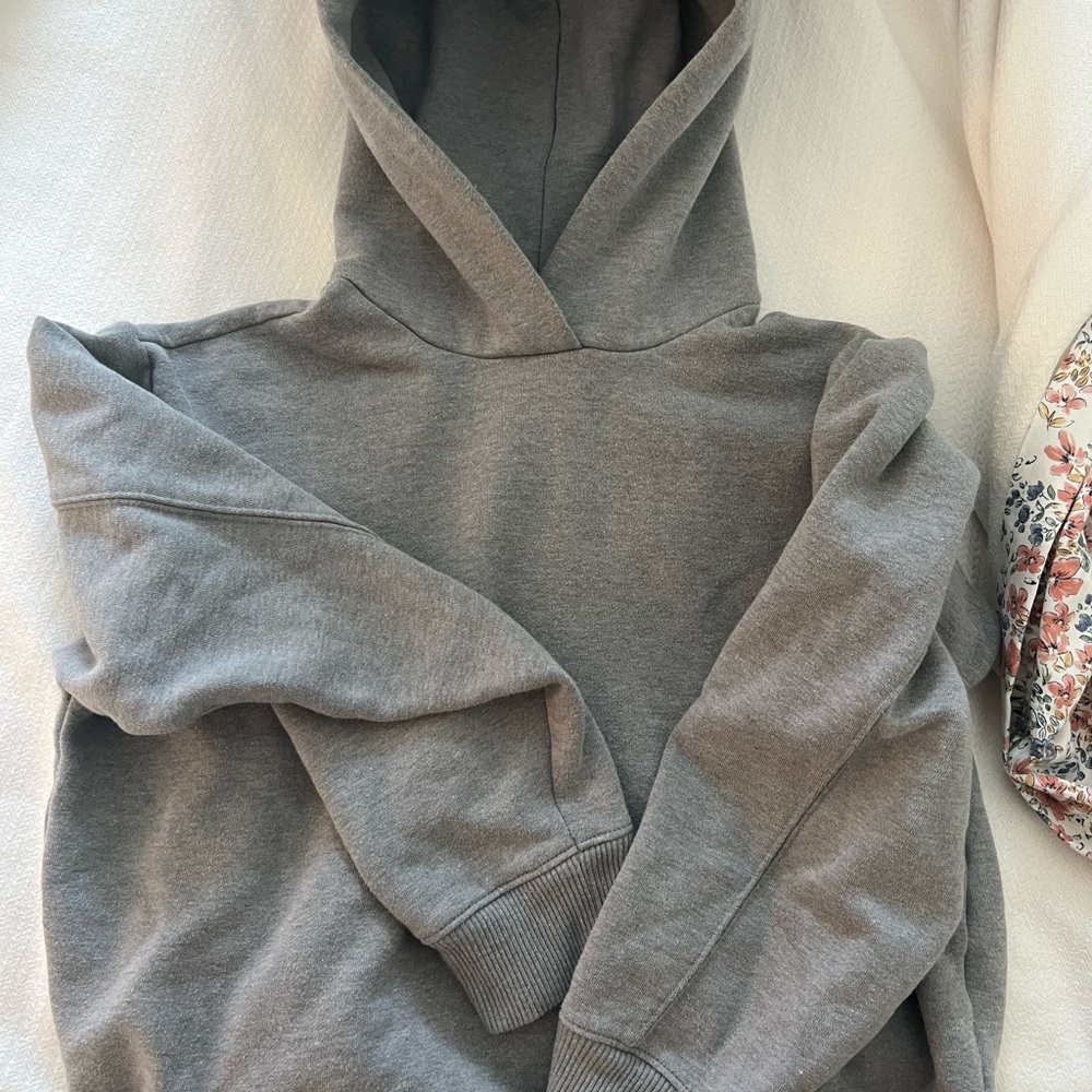 Grey hoodie